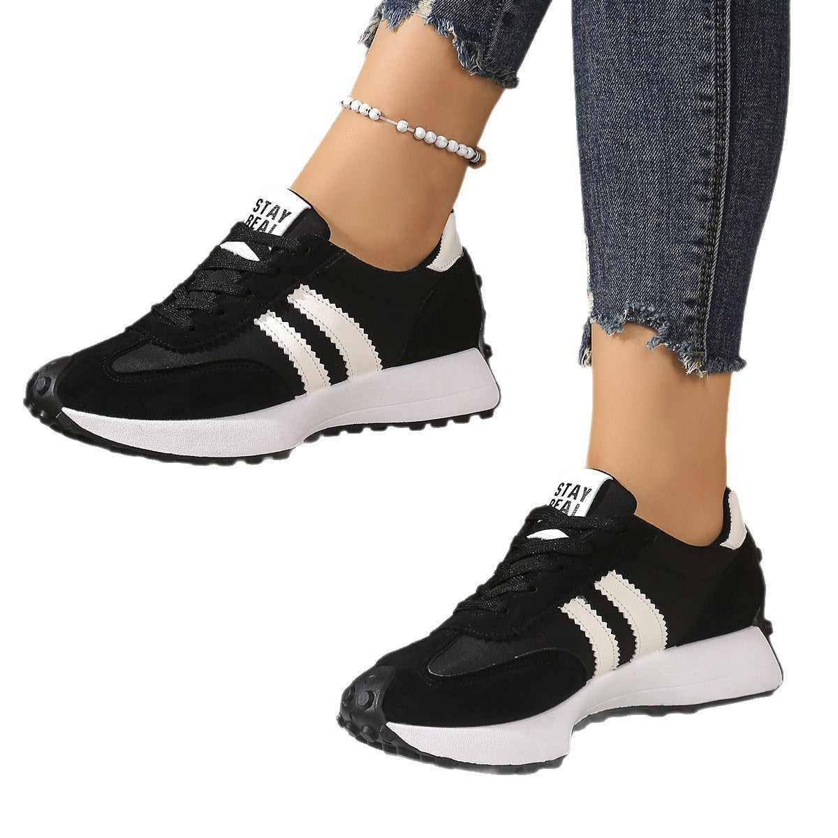 Zapatillas Deportivas Casuales con Suela Antideslizante para Mujer