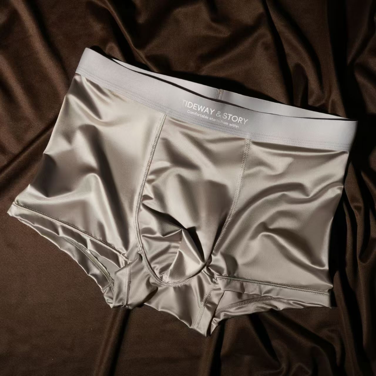 Bóxers de satén de lujo ligero para hombre(compra uno y llévate dos gratis)