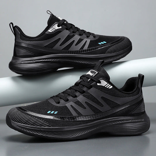 Zapatillas de running de malla transpirable