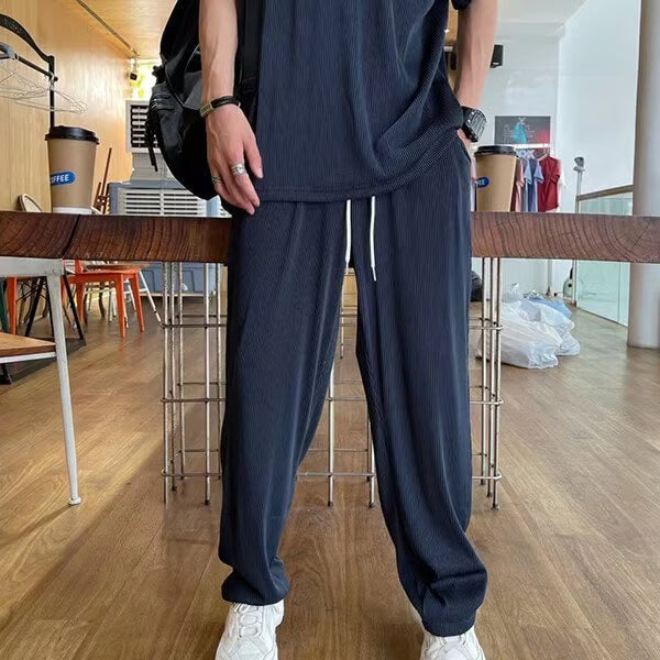 Conjunto de seda helada