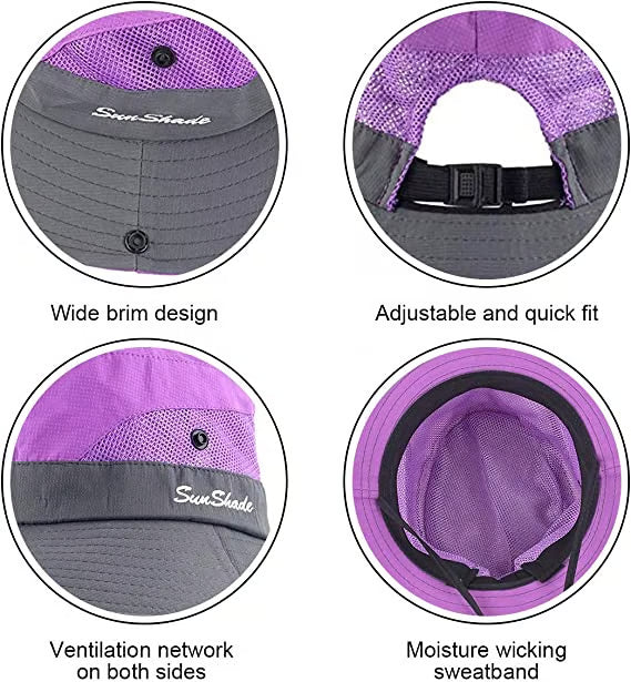 Sombrero de protección solar para mujer