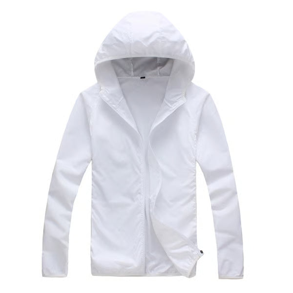 Cortavientos ultraligero, impermeable y con protección solar.