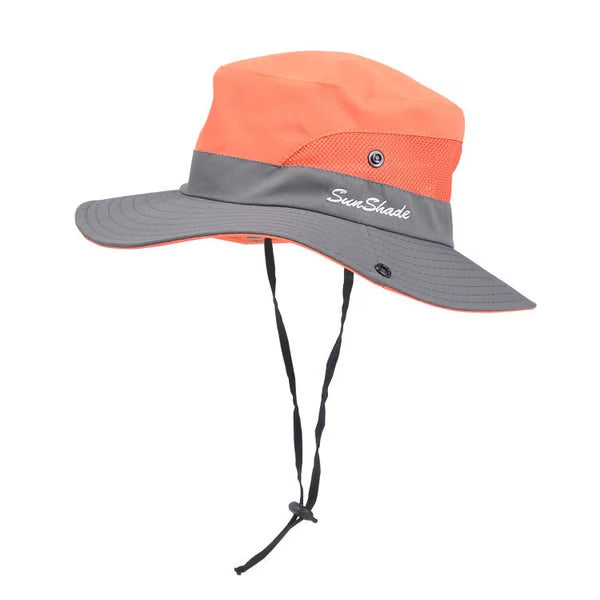 Sombrero de protección solar para mujer