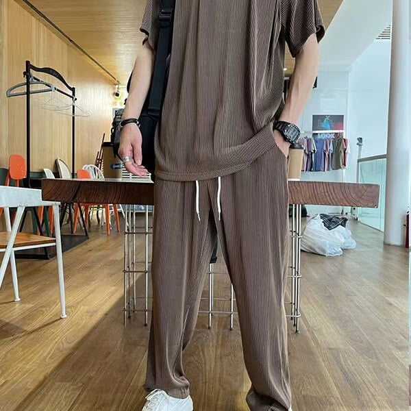 Conjunto de seda helada