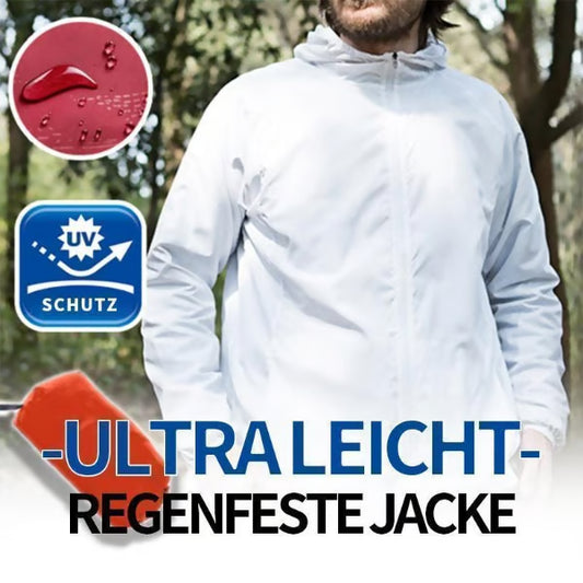 Cortavientos ultraligero, impermeable y con protección solar.