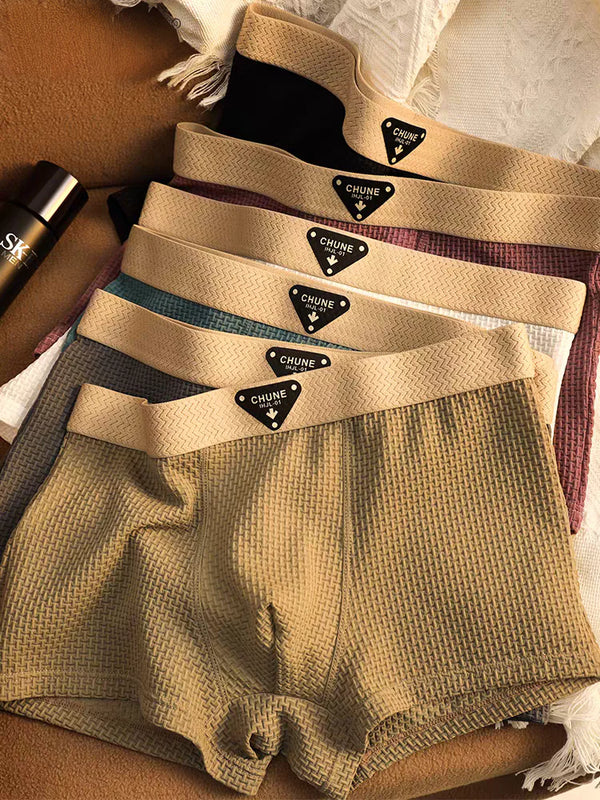 Compra 1 Lleva 3 Boxer Hombre Waffle Transpirable Oferta Limitada