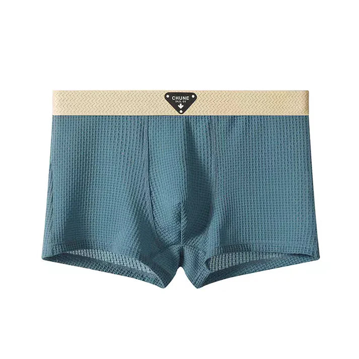 Compra 1 Lleva 3 Boxer Hombre Waffle Transpirable Oferta Limitada