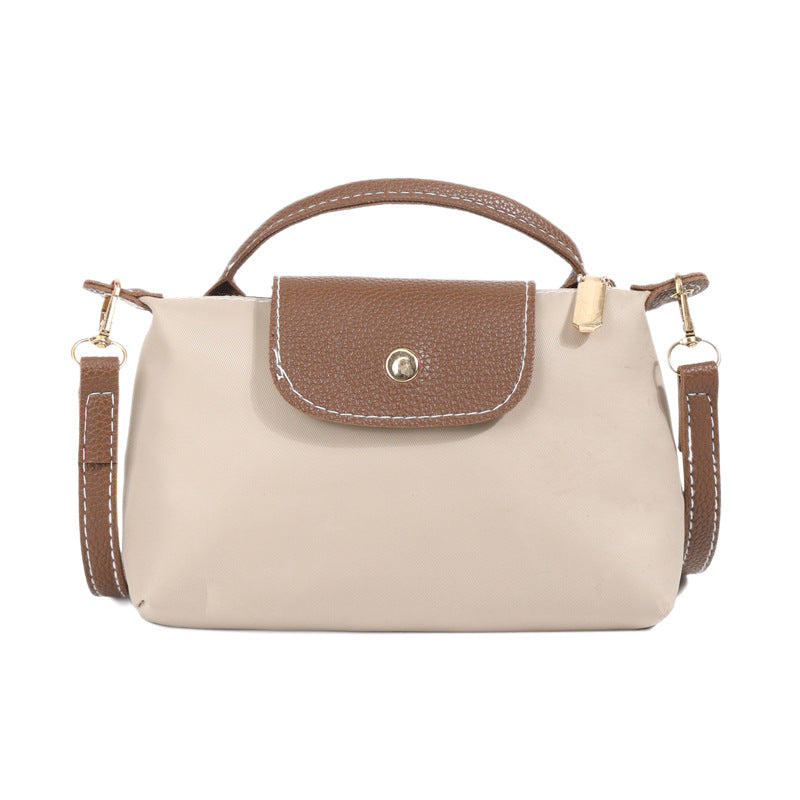 Bolso Bandolera Mini de Nylon, Ligero y Elegante para el Día a Día