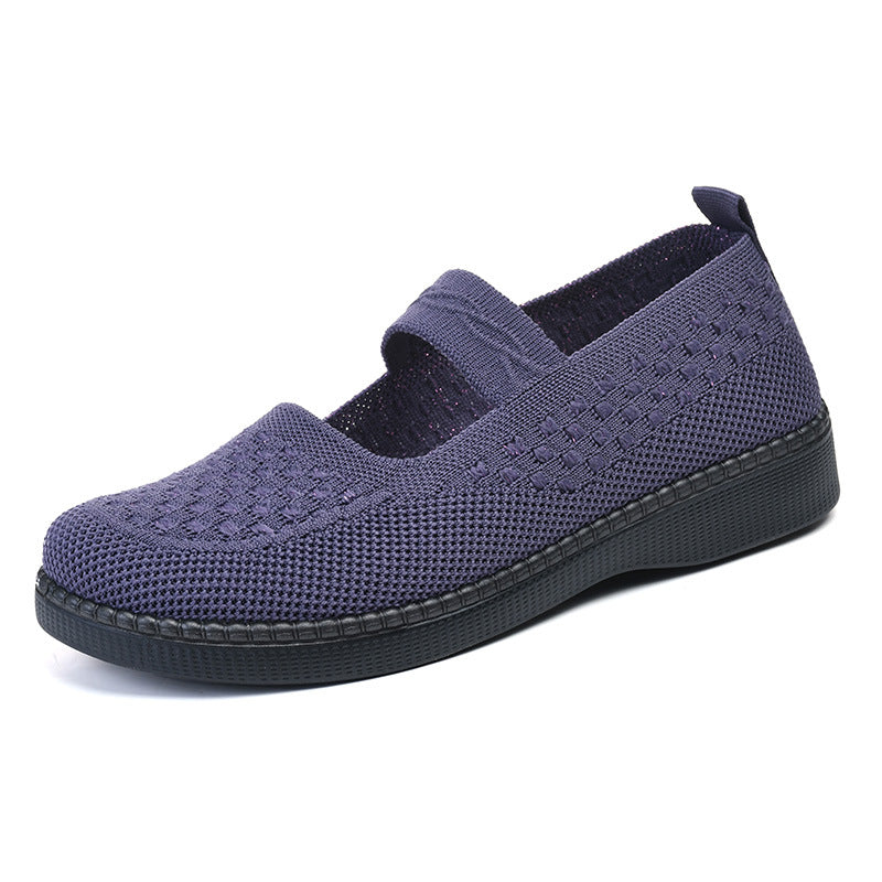 Zapatillas para caminar con parte superior de malla transpirable
