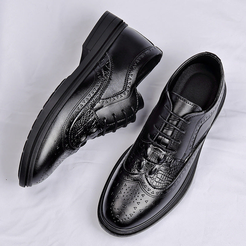 Zapatos de vestir de piel de cocodrilo