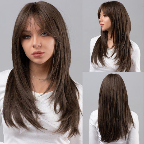 Peluca sintética rubia estilo bob