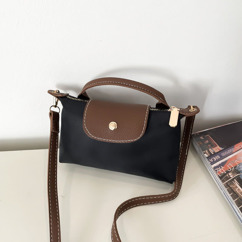 Bolso Bandolera Mini de Nylon, Ligero y Elegante para el Día a Día