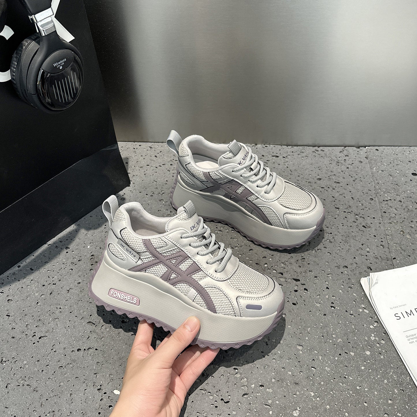 Zapatillas Plataforma Elevadas para Mujer