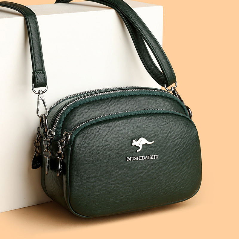 Bolso cuadrado pequeño y versátil