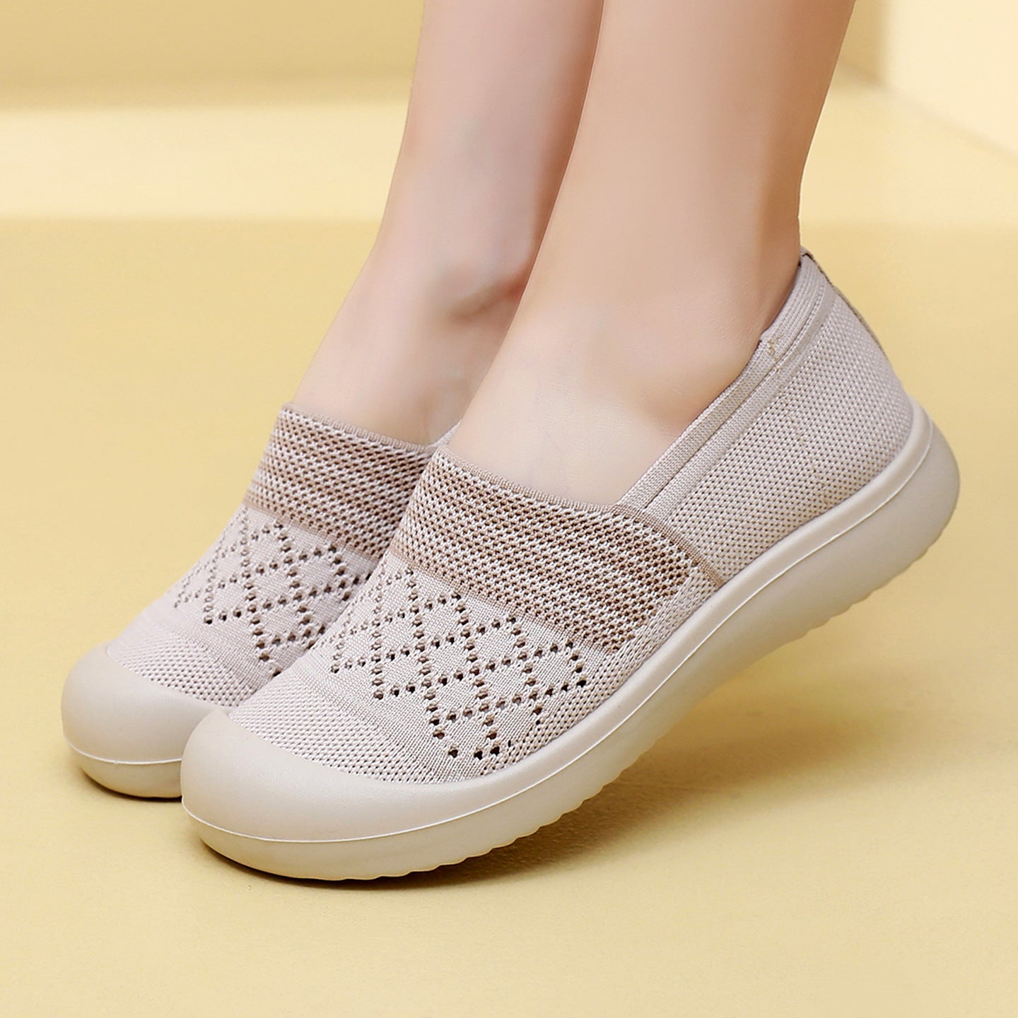 Zapatos planos sin cordones