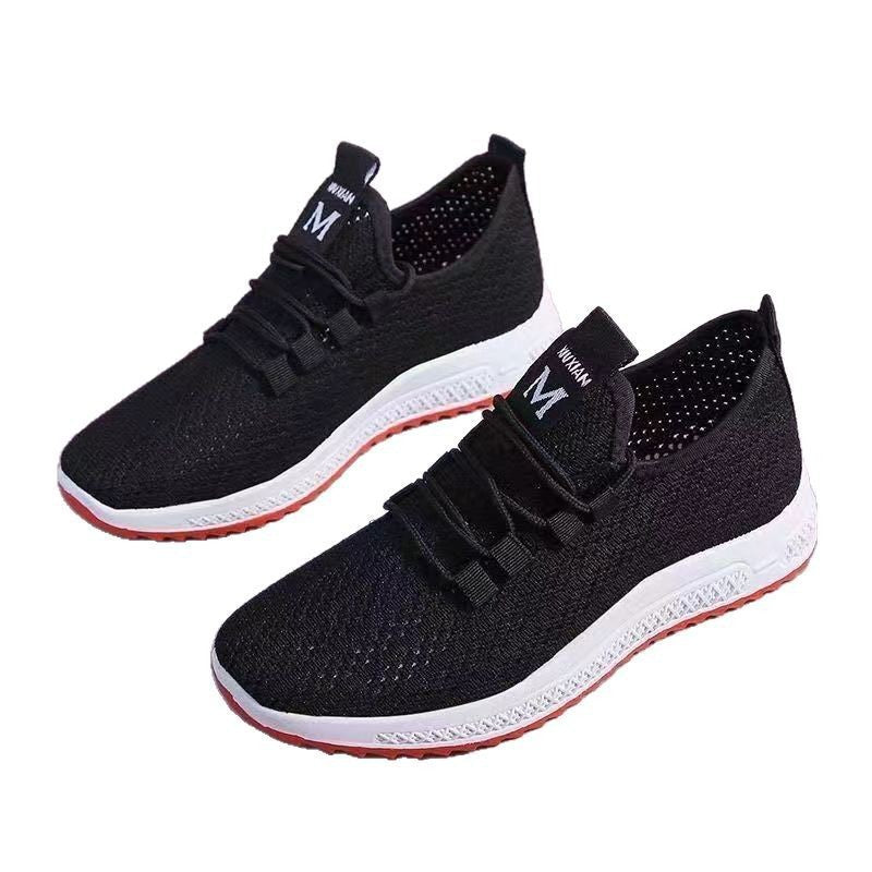 Zapatillas deportivas de malla para mujer