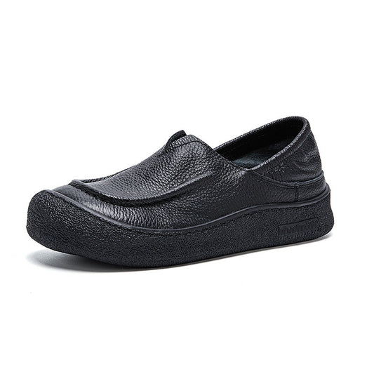 Zapatos casuales de cuero 100% genuino
