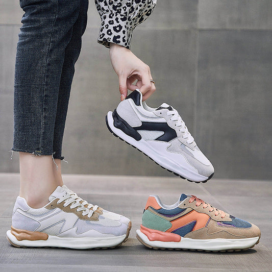 2025 nuevos zapatos deportivos casuales elásticos