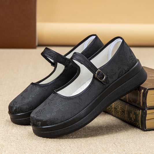 Zapatos tipo Mary Jane de corte bajo y suela blanda