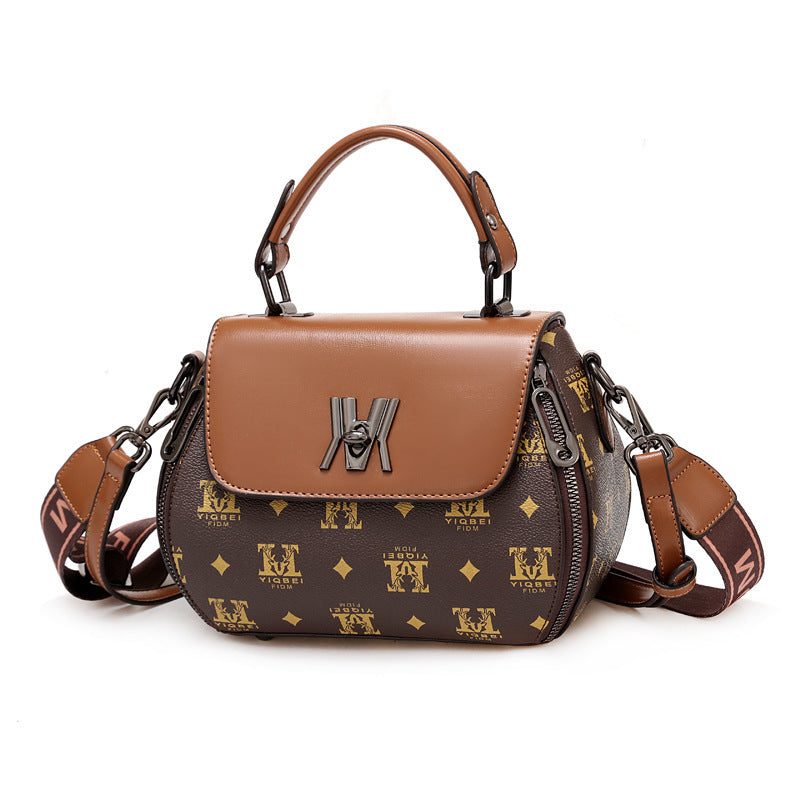 Bolso de un solo hombro con forma de manzana