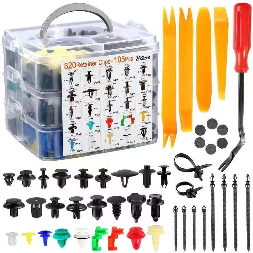 Car Push Retainer Clips & Auto Fasteners Assortment