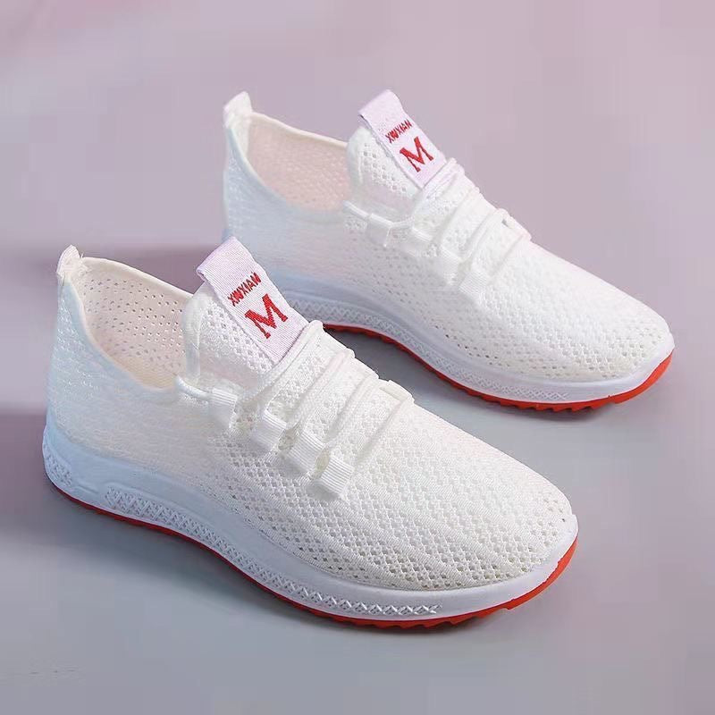 Zapatillas deportivas de malla para mujer