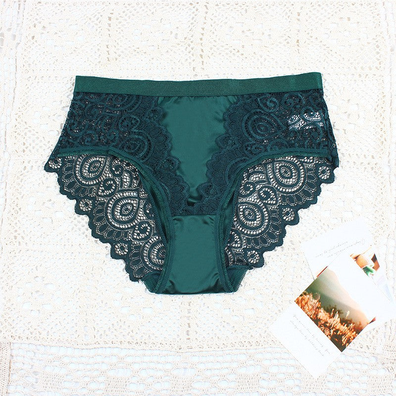 Compra 1 Lleva 4 Bragas Mujer Satinado Encaje Elegantes Oferta Limitada