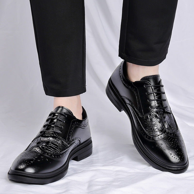 Zapatos de vestir de piel de cocodrilo