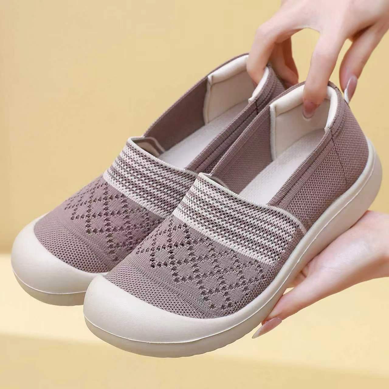 Zapatos planos sin cordones