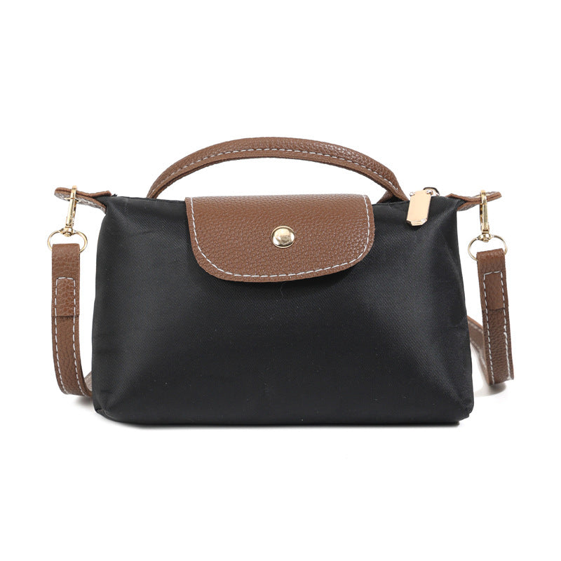 Bolso Bandolera Mini de Nylon, Ligero y Elegante para el Día a Día