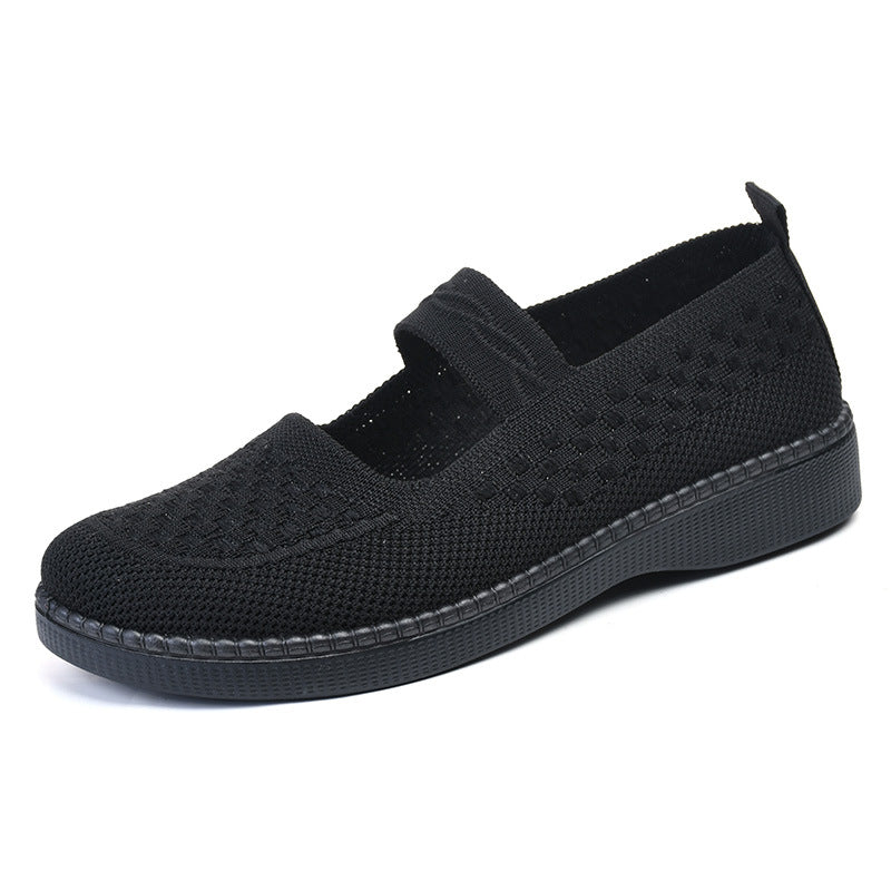 Zapatillas para caminar con parte superior de malla transpirable