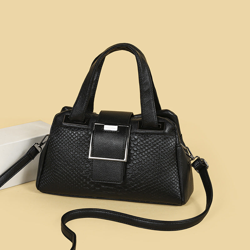 Bolsos de hombro y bolsos de mano populares para mujer con relieve