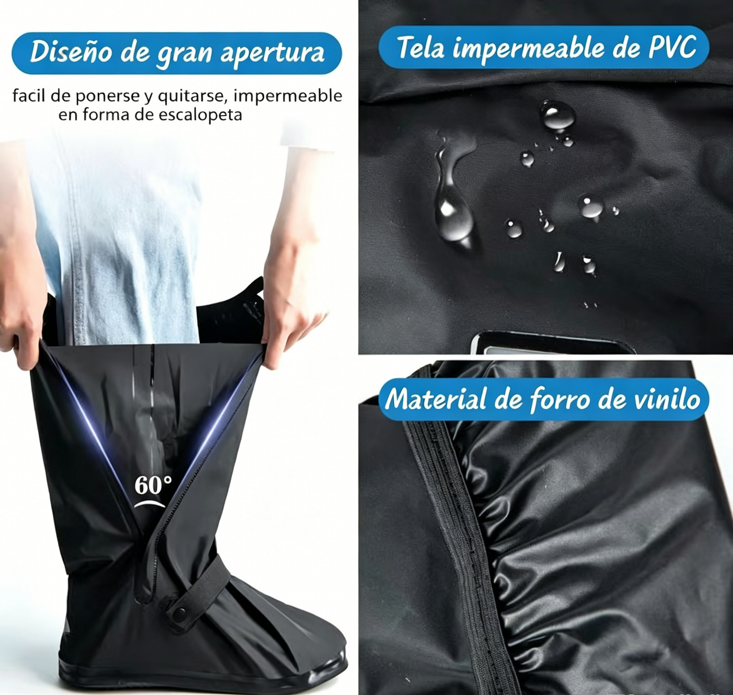 Cubrebotas impermeable para la lluvia（Compra uno y llévate otro gratis）