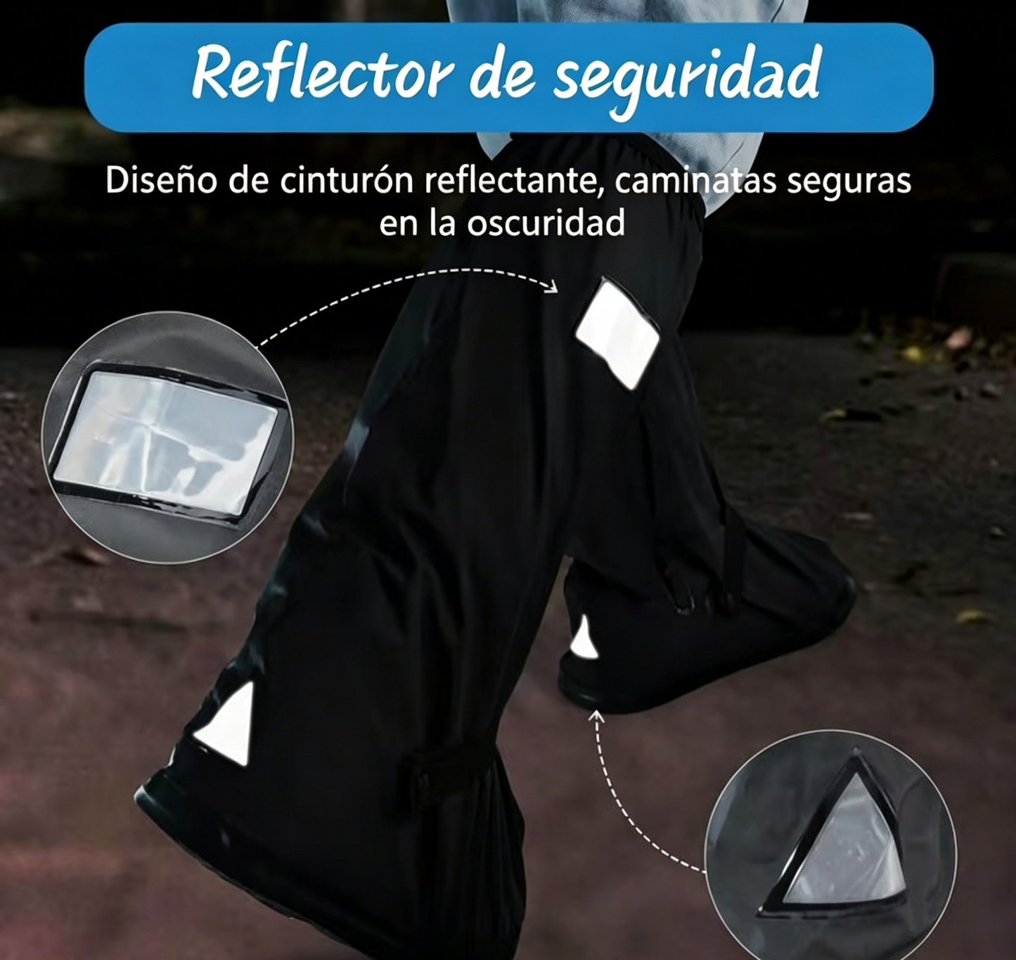 Cubrebotas impermeable para la lluvia（Compra uno y llévate otro gratis）