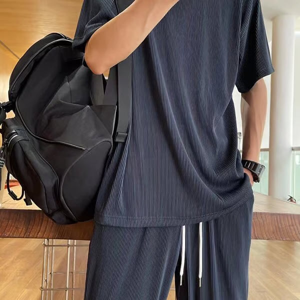 Conjunto de seda helada