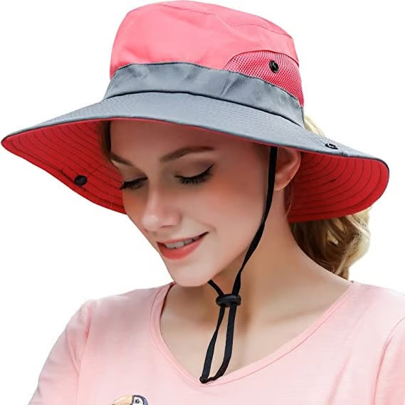 Sombrero de protección solar para mujer