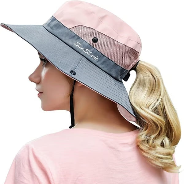 Sombrero de protección solar para mujer