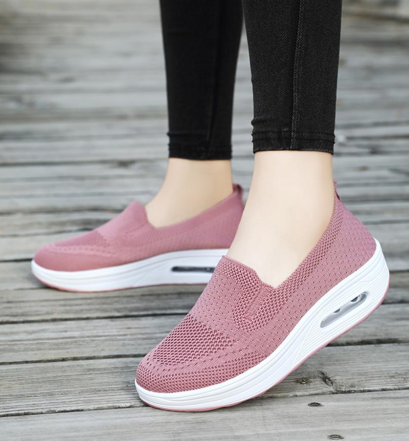 Zapatillas Transpirables de Malla con Suela de Aire para Mujer
